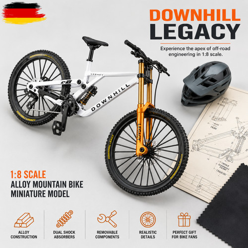 Mountainbike modell metall - 1:8,