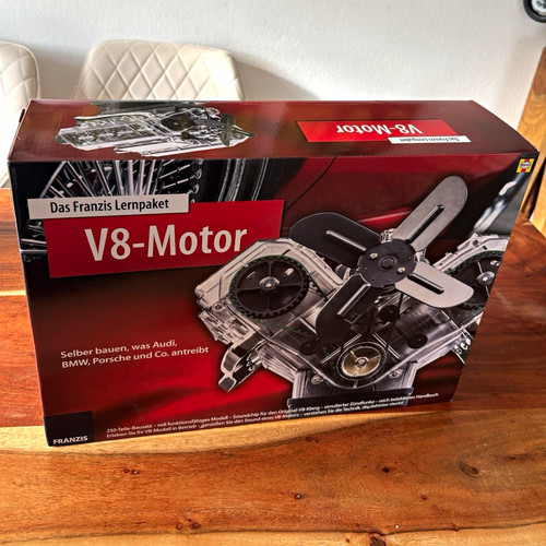 Neu ovp franzis motor - franzis, v8-motor