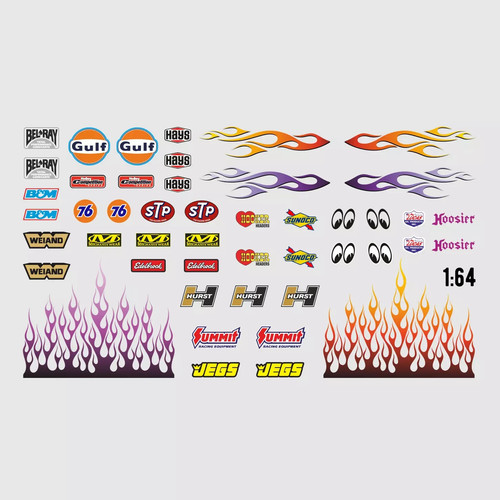 Waterslide decal 64 - decal, 1:64