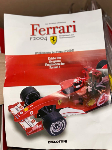 Modellbausatz ferrari f2004 - ,